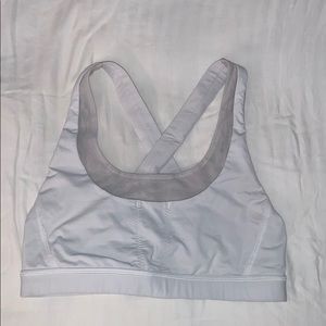 Lululemon White Sports Bra